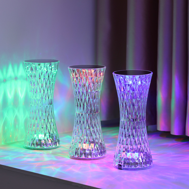 Lighting Decor For Bedroom - Lampu Meja Kristal Natal Dekorasi Akrilik