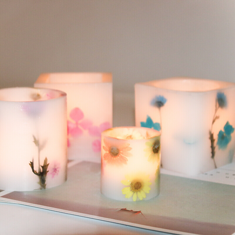 Candle Holder Set - Cangkir lilin tahan angin cetakan akrilik