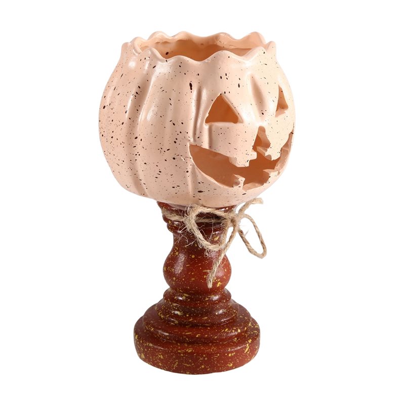 Decor Lighting Discount - 【DISKON TERBATAS】Tempat Lilin Tealight Labu Putih
