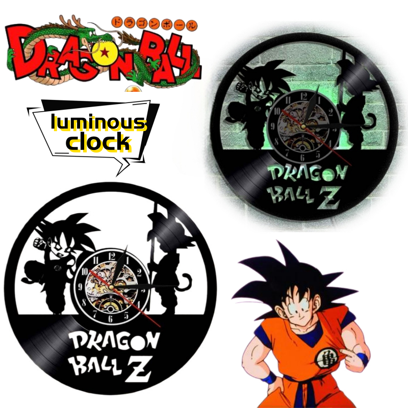 Lighting Decor Items - Jam dinding kreatif personalisasi Dragon Ball