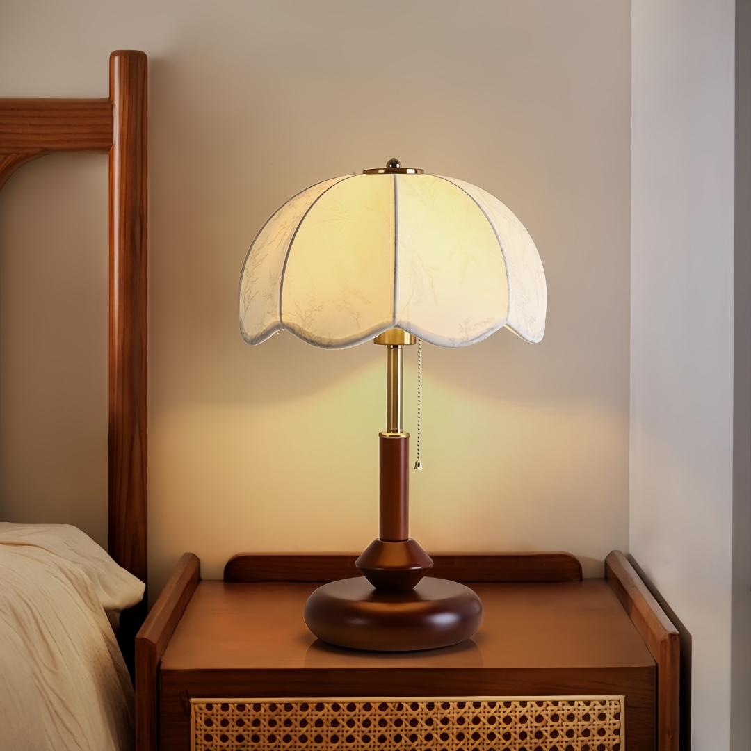 Lighting Decor For Home - Lampu Meja Vintage Berbentuk Kubah dengan
