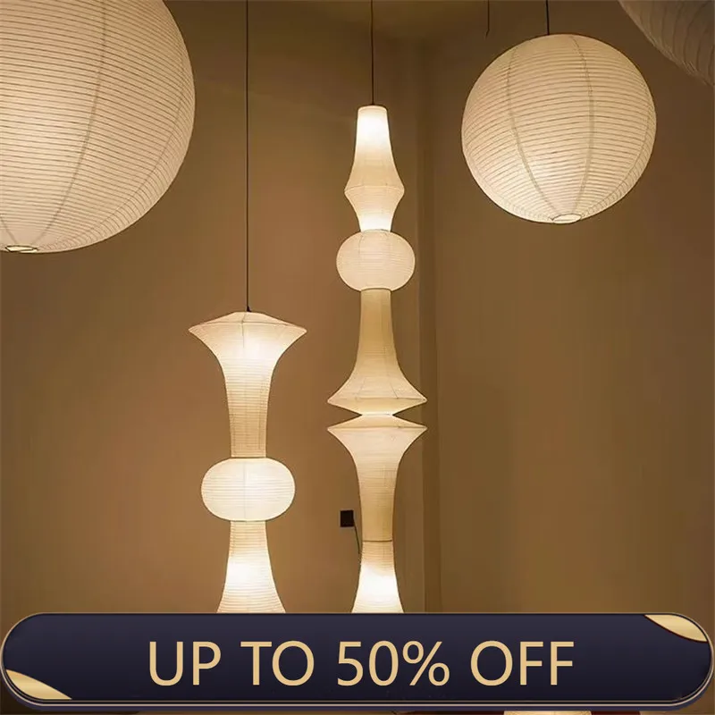 Lantern Paper Solar - Lampu Lentera Seni Jepang, Lampu Gantung