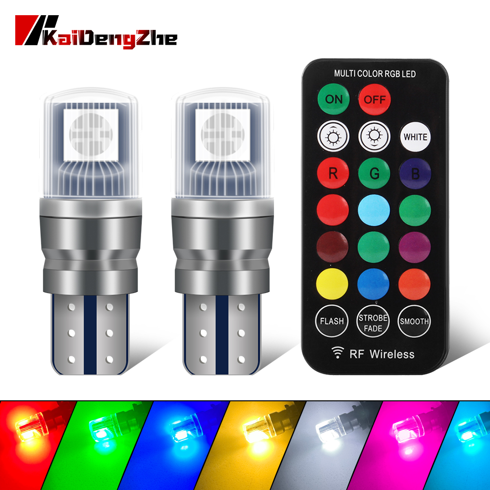 Touch Dimmer Lamp - 2 Buah Lampu LED T10 untuk