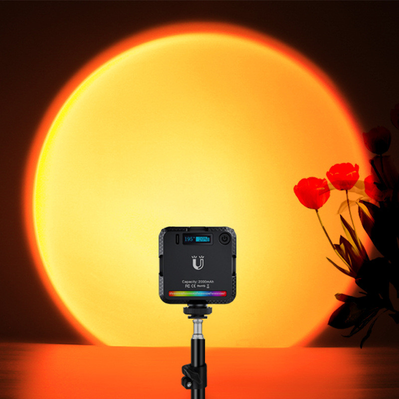 Sunset Lamp Projection - Lampu Video RGB Sunset Lampu Proyektor