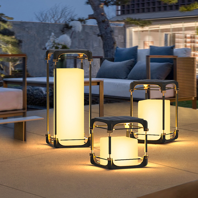 Garden Lighting Decor - Lampu Lantai Bercahaya, Lampu LED Tenaga