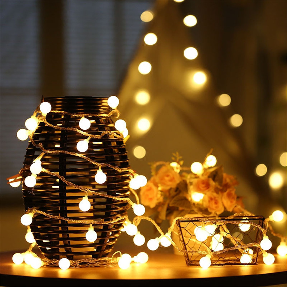 Lampu String Tenaga Surya/USB/ - Garden Lighting Decor ulasan dan harga