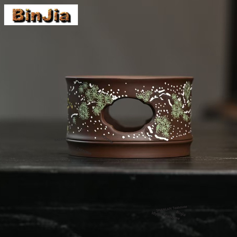Pemanas Teh dari Tanah Liat Yi - Candle Holder Set ulasan dan harga