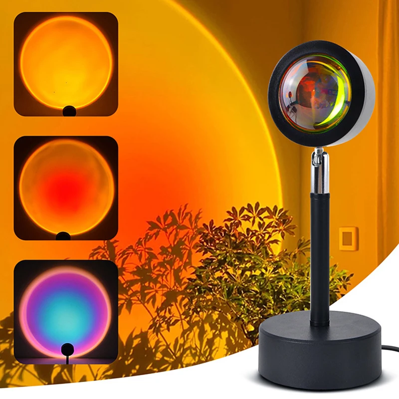Lampu matahari terbenam LED pi - Touch Dimmer Lamp ulasan dan harga