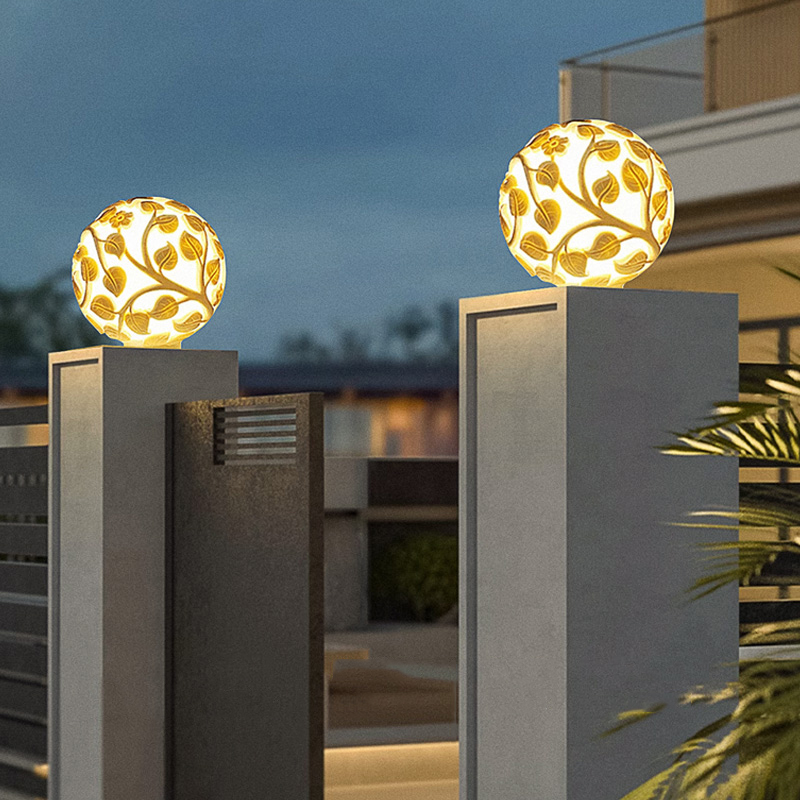 Lampu kolom luar ruangan lampu - Garden Lighting Decor ulasan dan harga