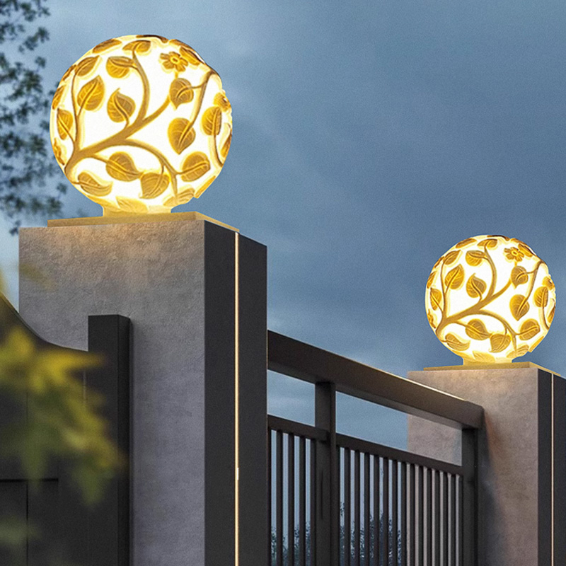 Lampu kolom luar ruangan lampu - Garden Lighting Decor ulasan dan harga