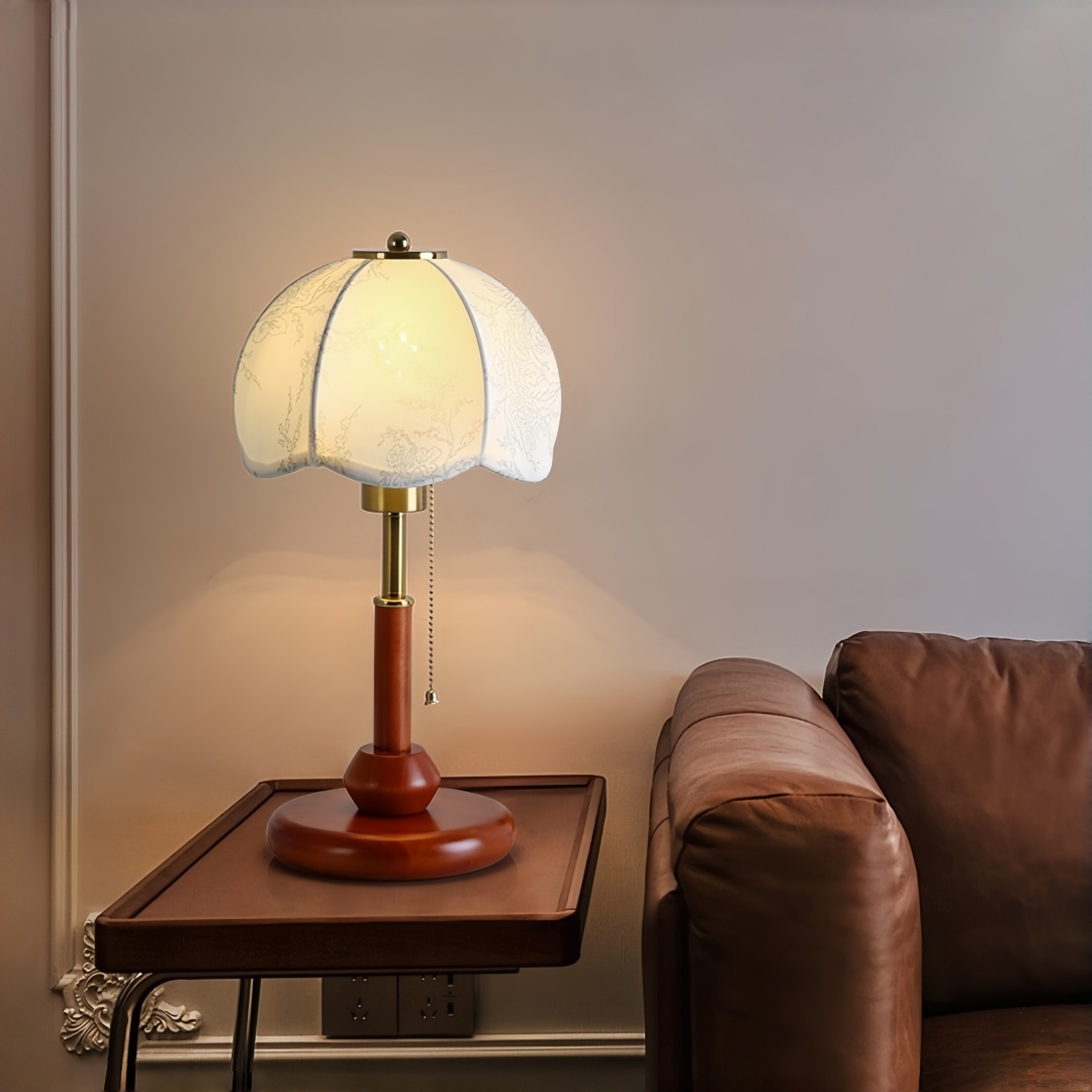 Lampu Meja Vintage Berbentuk K - Lighting Decor For Home ulasan dan harga