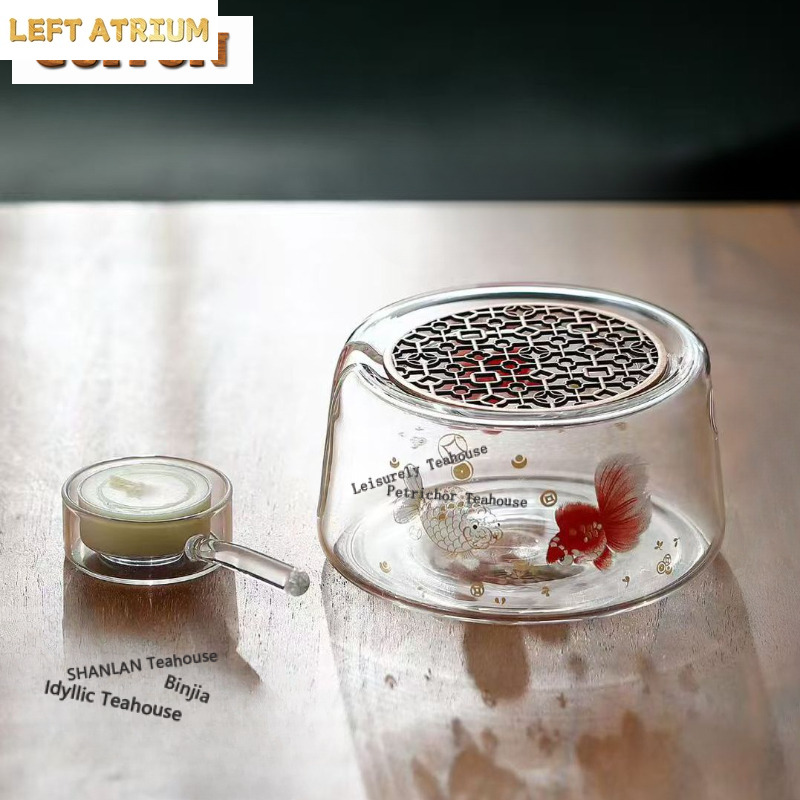Pemanas Teh Kaca Tahan Panas T - Candle Holder Set ulasan dan harga