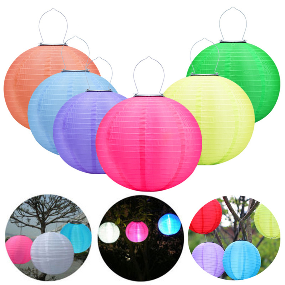 Lampu Gantung Tenaga Surya LED - Lantern Paper Solar ulasan dan harga