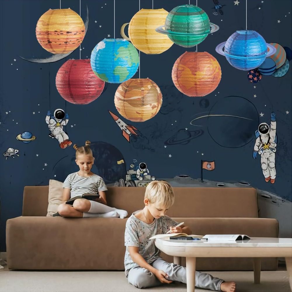 Lampu Kertas Planet Sistem Tat - Lantern Paper Solar ulasan dan harga