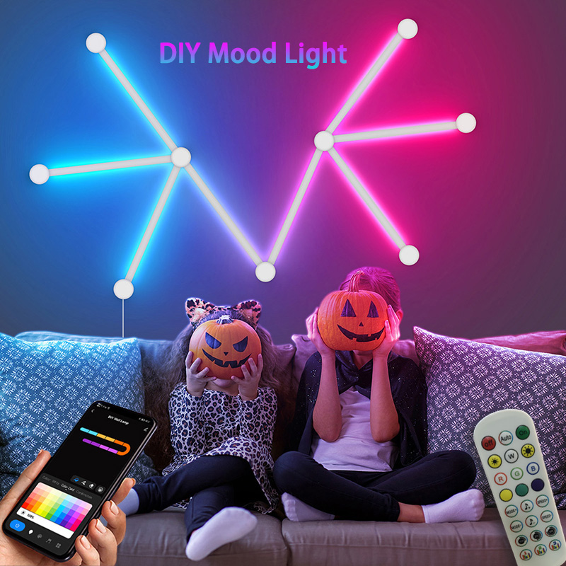 Lampu Dinding RGB Pintar, Lamp - Lighting Decor For Bedroom ulasan dan harga