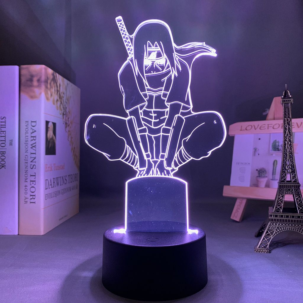NARUTO Itachi Uchiha Anime Kar - Lighting Decor Items ulasan dan harga