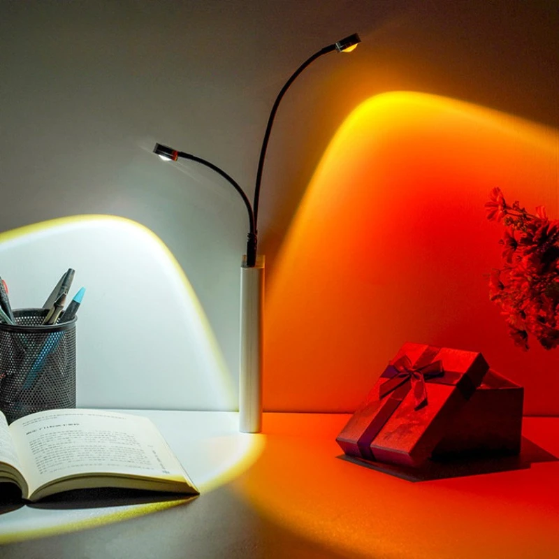 Lampu Proyeksi USB Suasana Pel - Sunset Lamp Projection ulasan dan harga