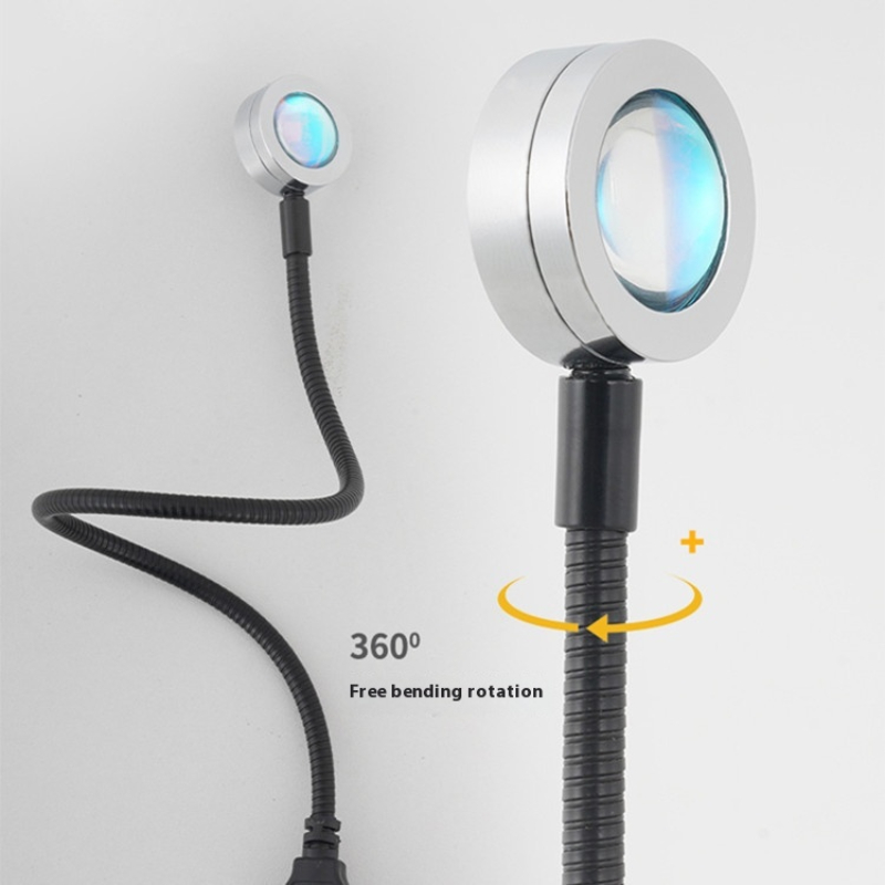 Lampu Proyeksi USB Suasana Pel - Sunset Lamp Projection ulasan dan harga