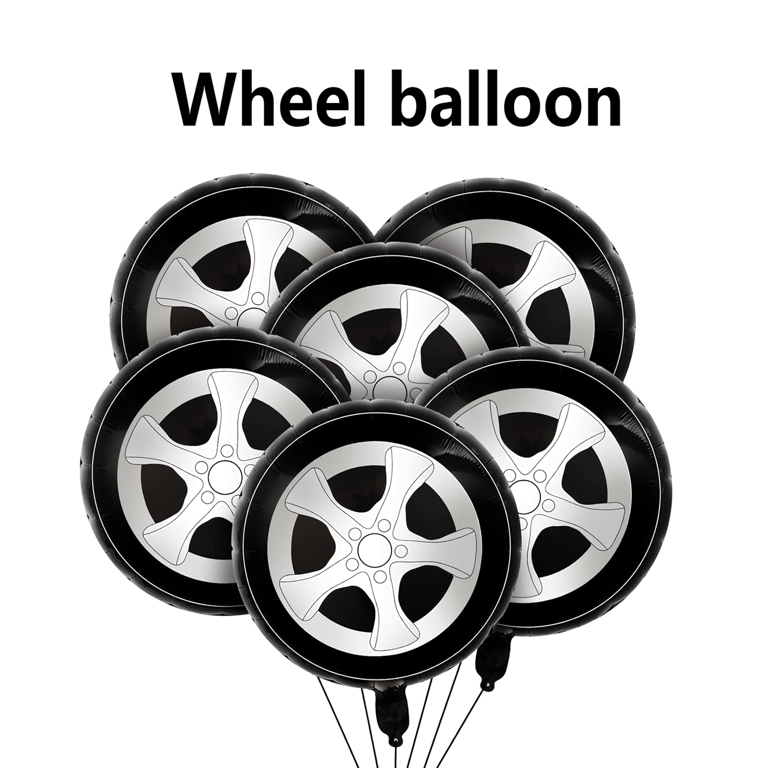 Set balon roda dekorasi pesta  - Lighting Mcqueen Birthday Decor ulasan dan harga