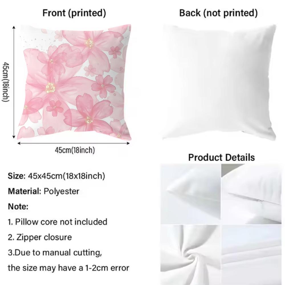 Sarung Bantal Kelopak Bunga Wa - Lighting Decor And Beyond ulasan dan harga