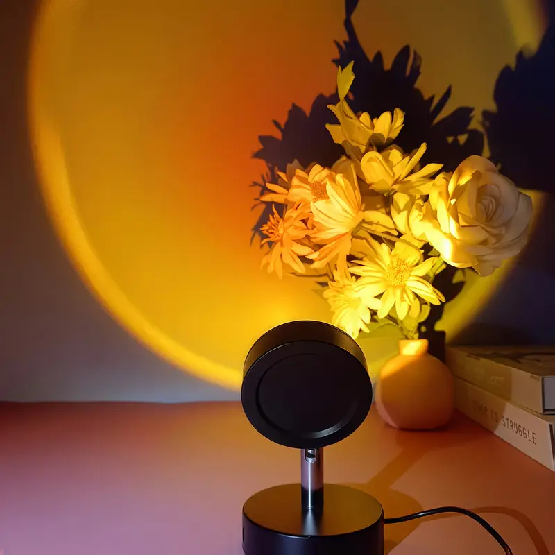 Lampu Suasana Matahari Terbena - Sunset Lamp Projection ulasan dan harga