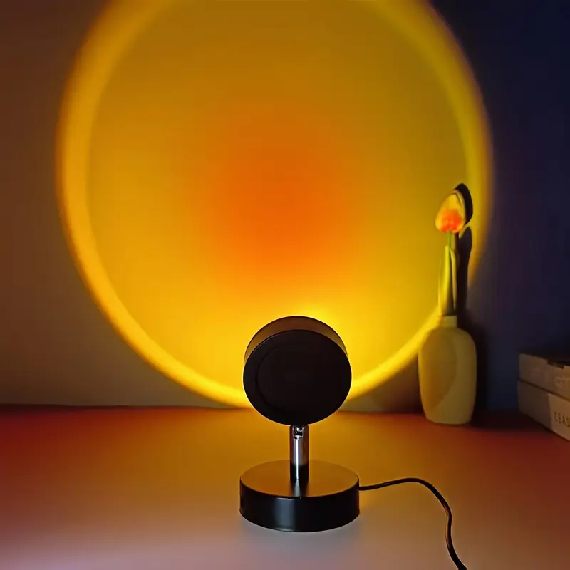Lampu Suasana Matahari Terbena - Sunset Lamp Projection ulasan dan harga