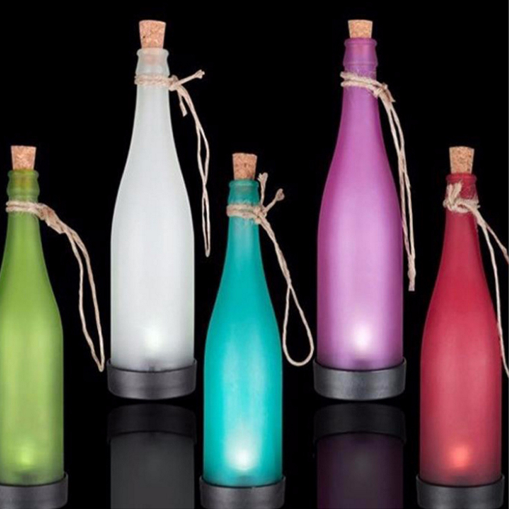 Botol Anggur Lampu Gantung Lam - Lantern Paper Solar ulasan dan harga