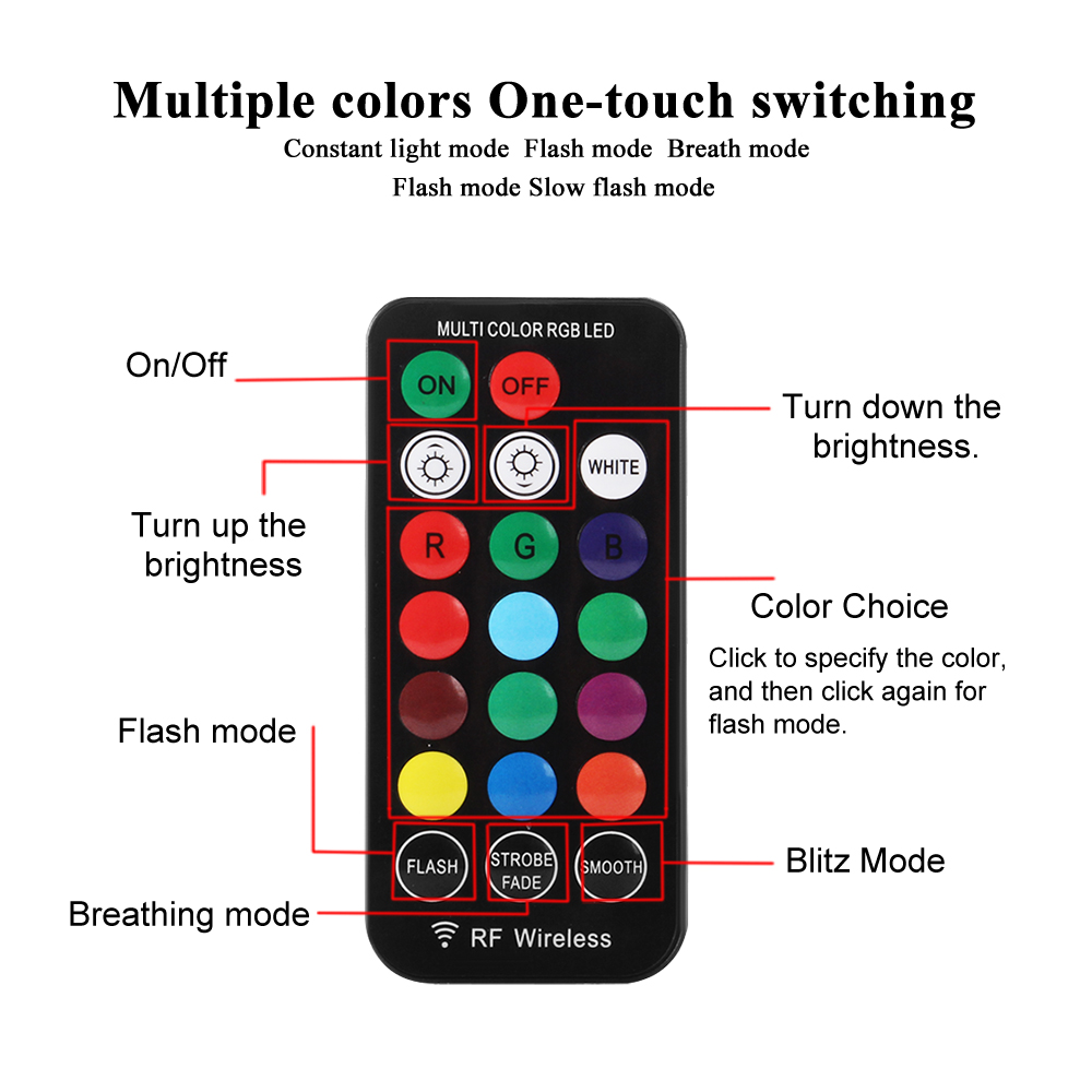 2 Buah Lampu LED T10 untuk Mob - Touch Dimmer Lamp ulasan dan harga