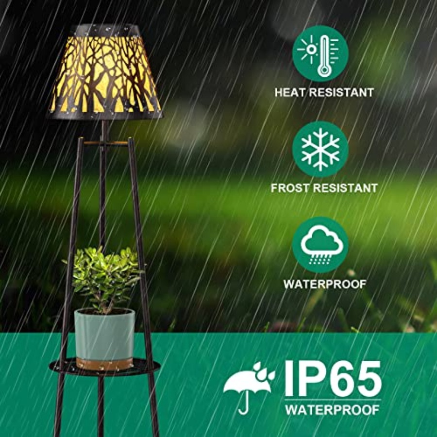 2 Paket Lampu Lantai Tenaga Su - Garden Lighting Decor ulasan dan harga