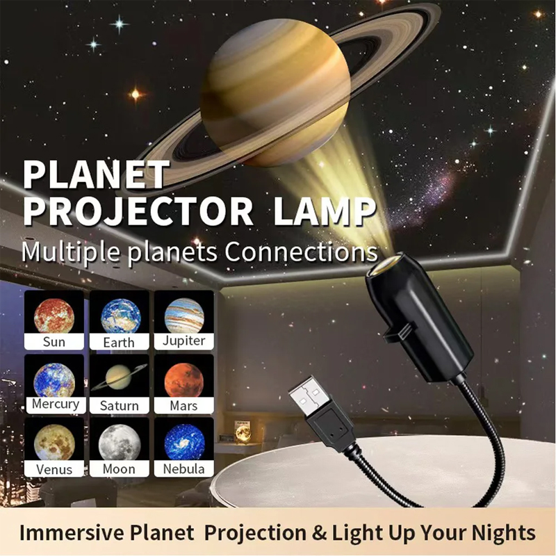 Lampu Proyektor Galaksi USB La - Sunset Lamp Projection ulasan dan harga