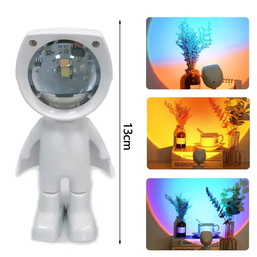 Astronot Robot proyeksi pelang - Sunset Lamp Projection ulasan dan harga