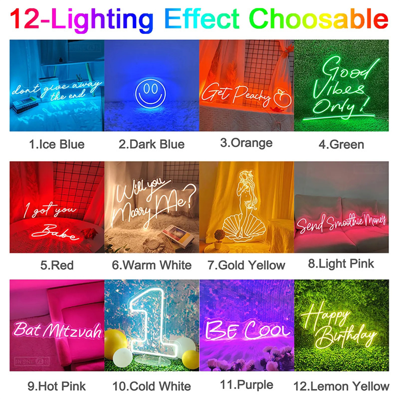 Lampu Neon LED Kustom, Lampu L - Lighting Decor Items ulasan dan harga