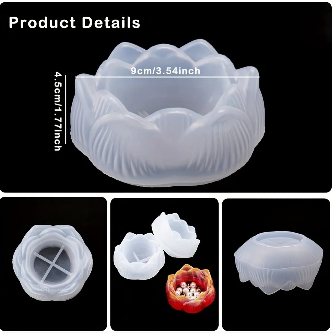 1 Buah Cetakan Resin Silikon B - Candle Holder Set ulasan dan harga