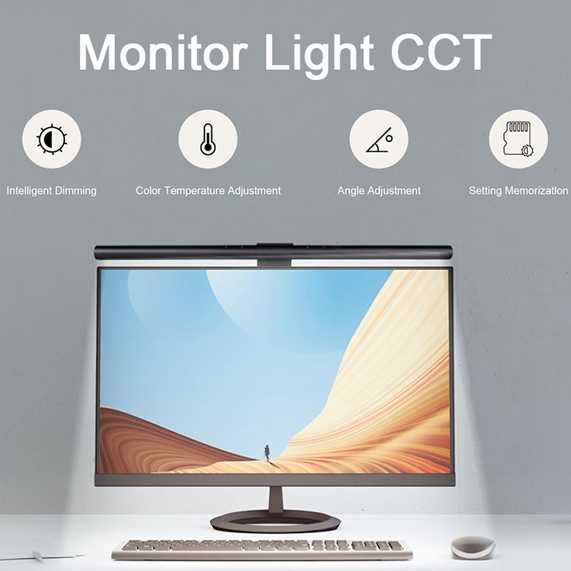 Lampu Monitor PC Komputer LED  - Touch Dimmer Lamp ulasan dan harga