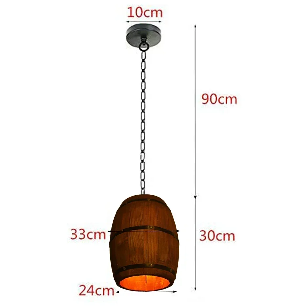 Lampu Rustic Vintage Chandelie - Lighting Decor For Home ulasan dan harga