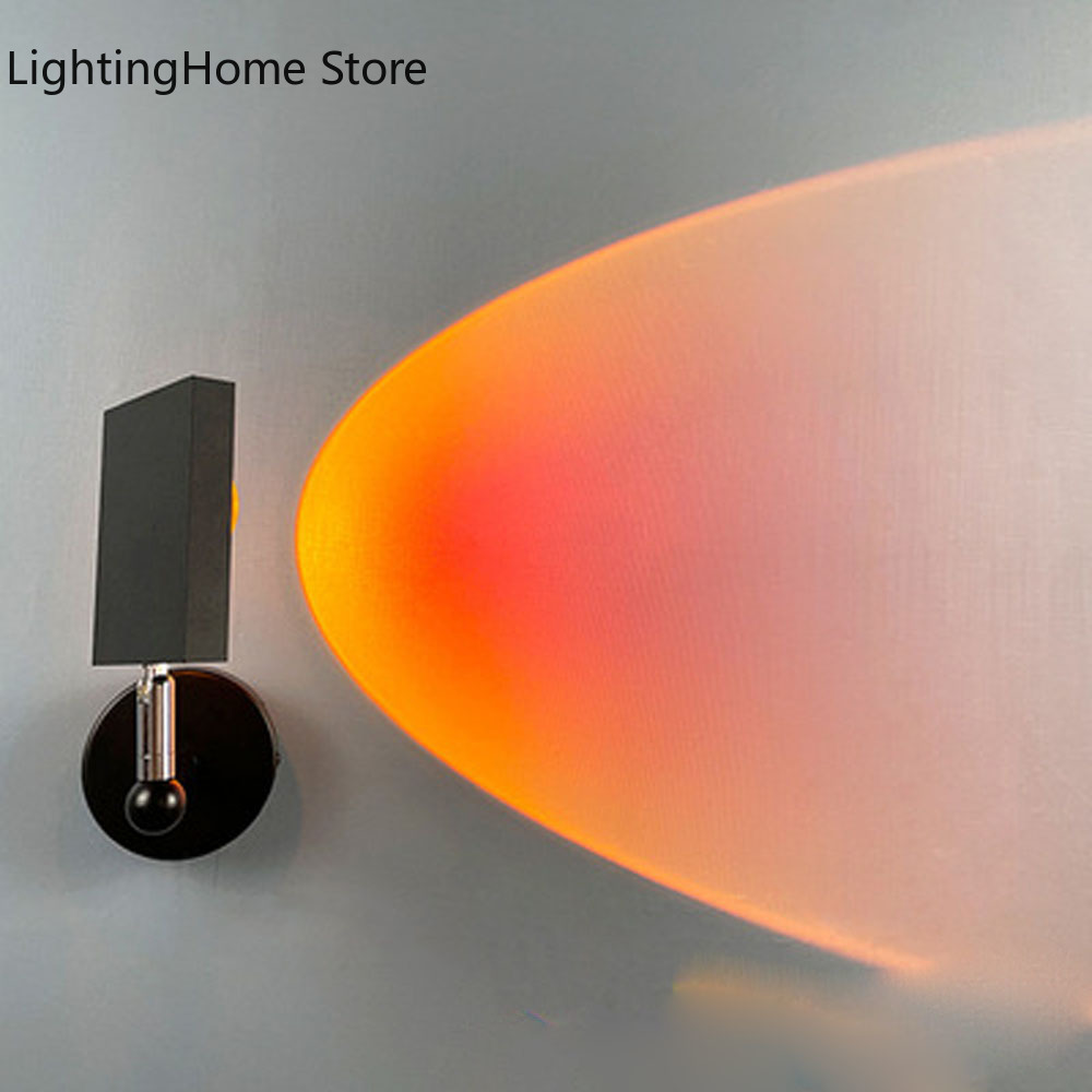 Lampu Dinding Proyeksi Pelangi - Sunset Lamp Projection ulasan dan harga