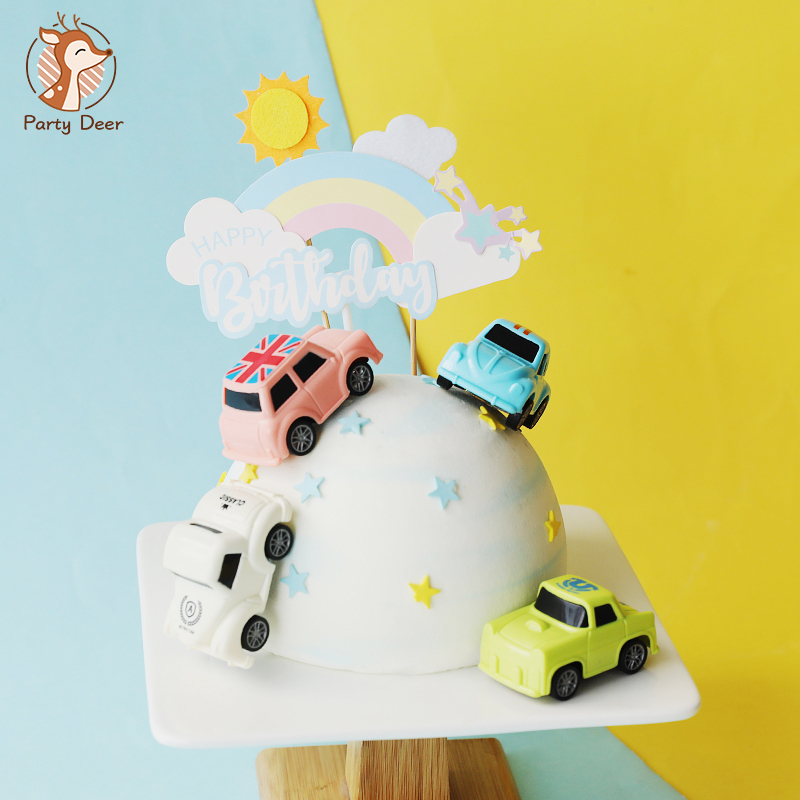 Mobil Mini Brachiosaurus Kue D - Lighting Mcqueen Birthday Decor ulasan dan harga