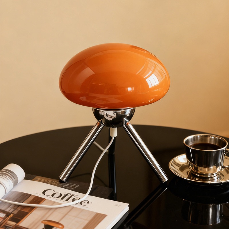 Lampu Meja Kaca Bentuk Jamur G - Lighting Decor For Bedroom ulasan dan harga