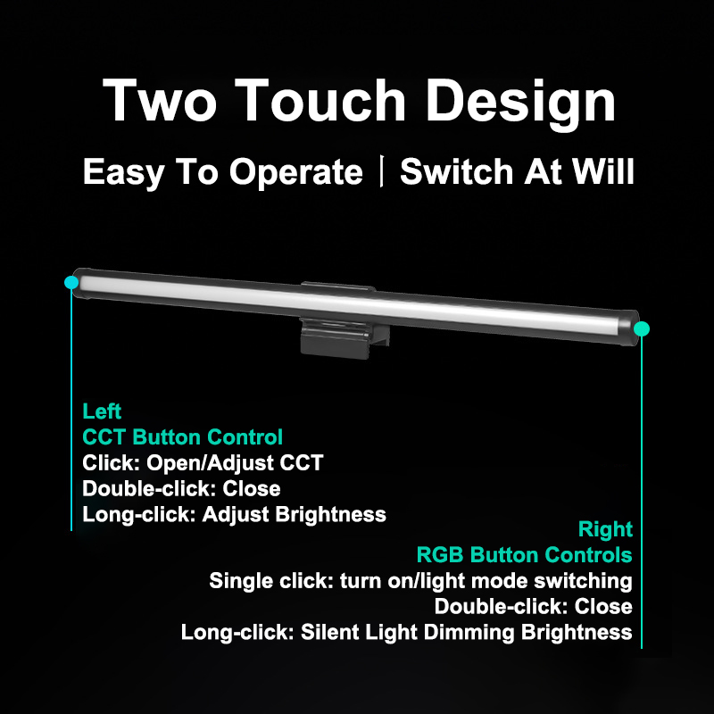 Lampu Meja LED 30CM dengan Per - Touch Dimmer Lamp ulasan dan harga
