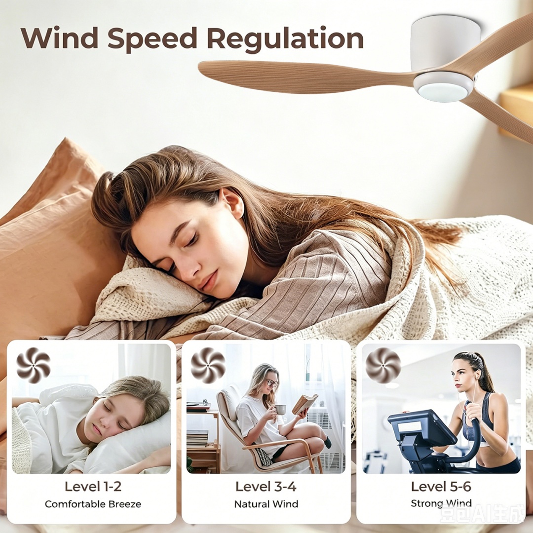 Lampu Kipas Langit-Langit LED  - Decor Lighting Ceiling Fans ulasan dan harga